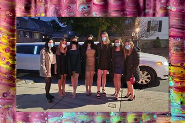 Michelle's 17th Birthday to Sonsie's in Boston from Waltham with Raffi's Limousine Service