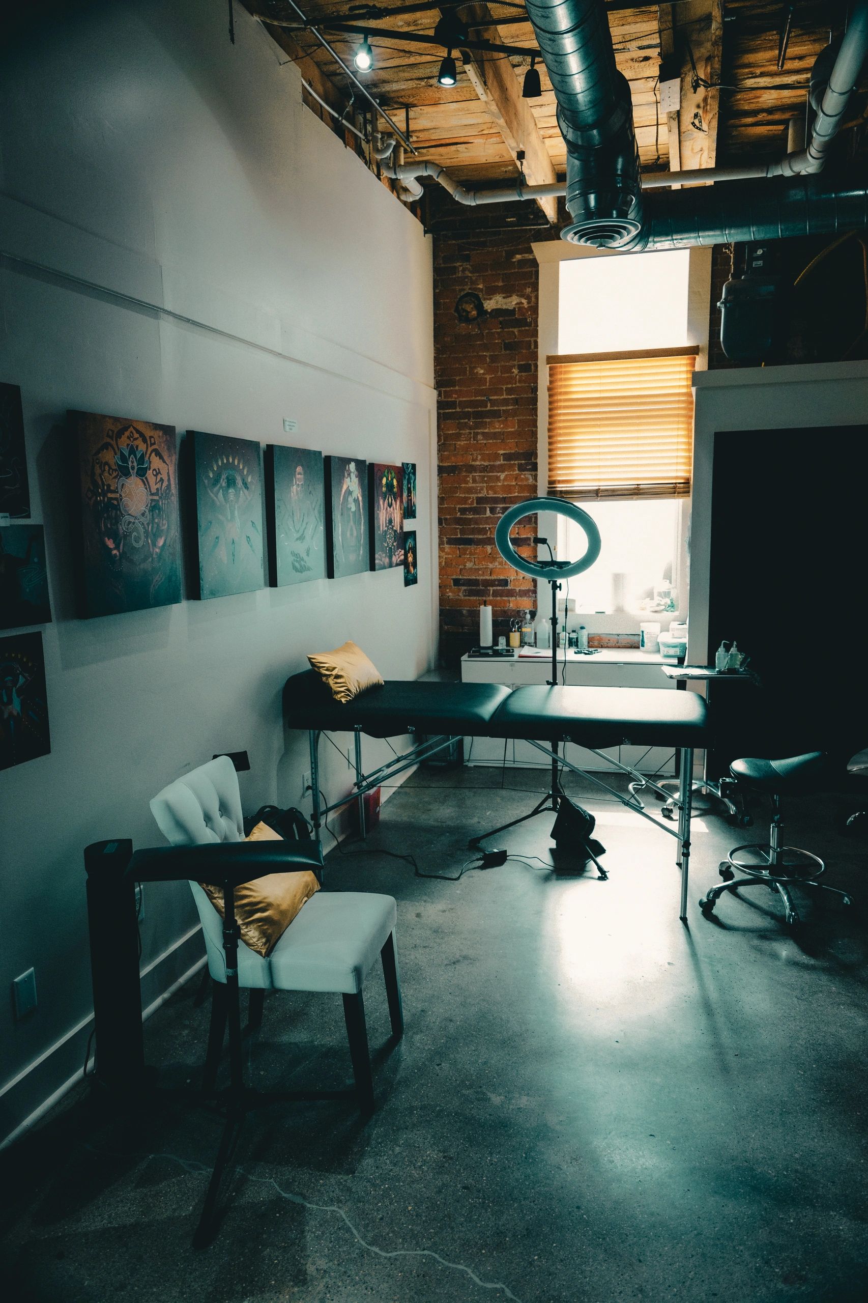 Private tattoo studio in downtown Detroit
