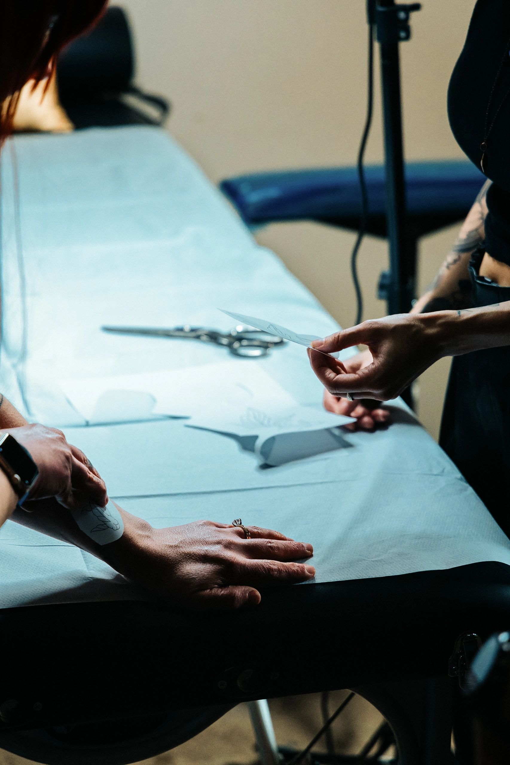 Tattoo stencil application