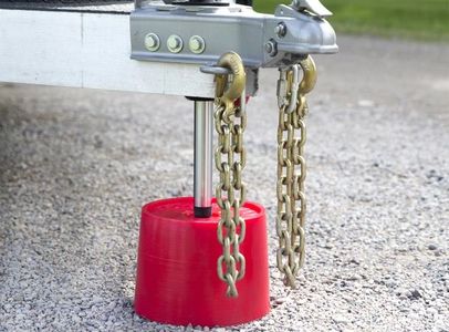 Andersen, Towing, Rapid Hitch, Trailer Jack Blocks, Stabilizer, Aluminum, Made in USA,Rhino Linings