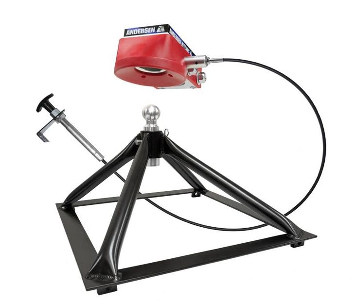 Andersen, Towing, 5th Wheel, Gooseneck Version, Aluminum, Made in USA, Safety Chains, Rhino