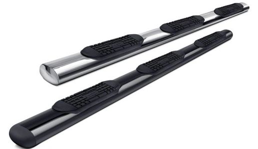 Step Bars, Running Boards, Stainless Steel, Black Powder Coated, No Drilling, Hitch Step, Bump Step