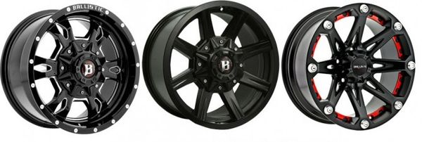Wheels, Ballistic Off Road Wheels, Rhino Linings, truck and jeep accessories. Wheels and Tires