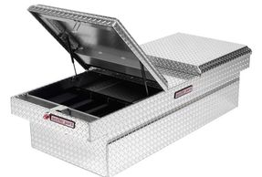 Tool Boxes, Aluminum, Black, Transfer Tanks, Utility Chest, Truck Accessories, Rhino Linings Bristol
