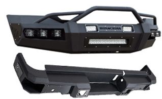 Truck and Jeep Bumpers, Fab Fours, Iron Cross, DeeZee, Nfab, Westin, Go Rhino, TrailFX, Warn, Rugged