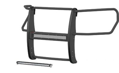 Bull Bars, Grille Guards, Truck Accessories, Chrome, Black, LED Lights, Stainless Steel, Rhino Liner