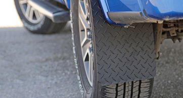 Mud Flaps, Hitch Mounted,Truck Accessories, Black, Rhino Linings, WeatherTech, Husky, Access, DeeZee