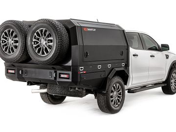 RSi SmartCaps. , Truck Caps, Truck Beds, Flat Bed, Tray, Rhino Linings of Bristol, Truck Accessories