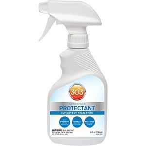 UV Protectant for vinyl, plastic, leather, fiberglass, pvc. 303 Ultimate UV Protectant Spray, Rhino.