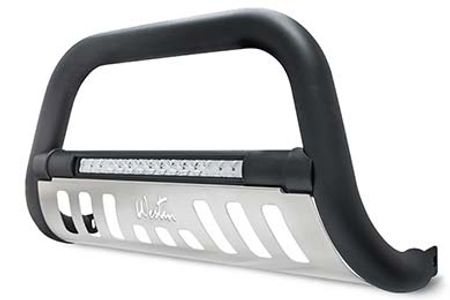 Bull Bars, Grille Guards, Truck Accessories, Chrome, Black, Rhino Linings, LED Lights, Aluminum