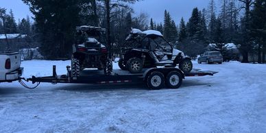 White and Black 1000cc Side by Side