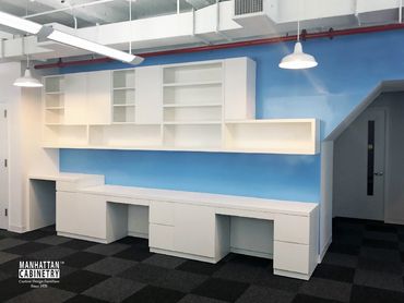 Item: CTC115 - Laminate, Melamine Modern style unit.
