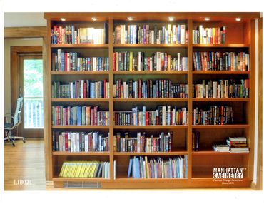 LIB024 – Maple Modern style unit, built in.