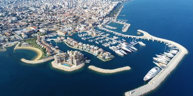 Sophia Paraskeva marketing manager Limassol Marina Cyprus