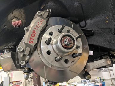 MGB restomod suspension system brakes upgrade 