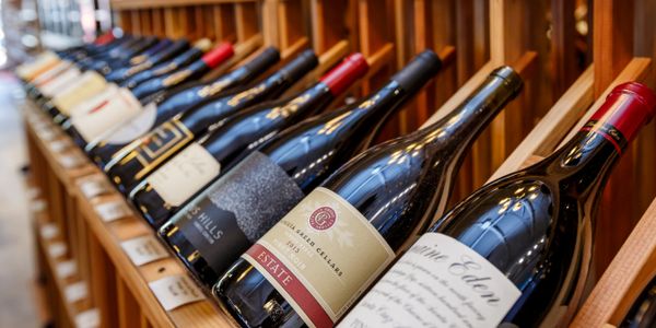 Retail wine available at FortyEight - Wine Bar & Kitchen.