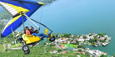 Que hacer en tequesquitengo, vuelo ultra ligero sobre el lago, fin de semana en familia y amigos