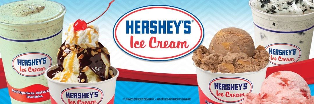 Anchor Cafe proudly serves premium Hershey's Ice Cream.