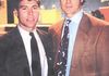 Mark Mallon with "Der Kaiser" Franz Beckenbauer at USA 1994 World Cup Draw in NYC