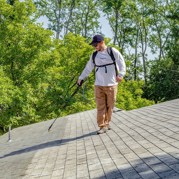 Roof restoration and added life to roof