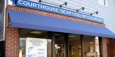 Courthouse Seafood Restaurant Store Front