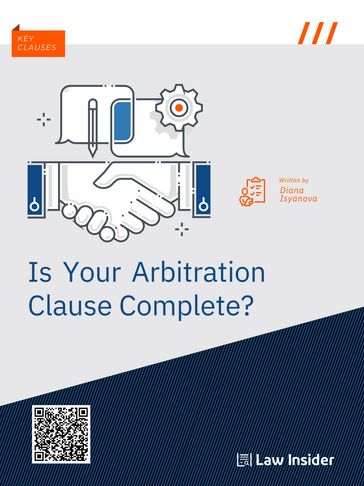 Arbitration clauses ebook cover