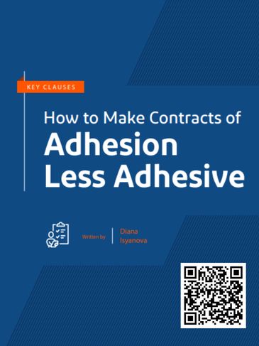 Adhesive contracts ebook cover
