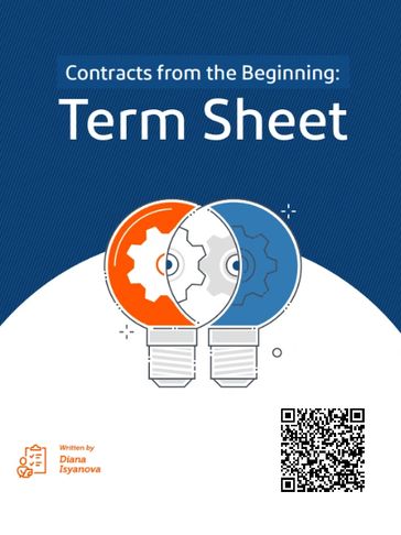 Term sheet ebook cover, Contracts form the Beginning title