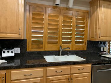 Rustic Mission-Style Shutters