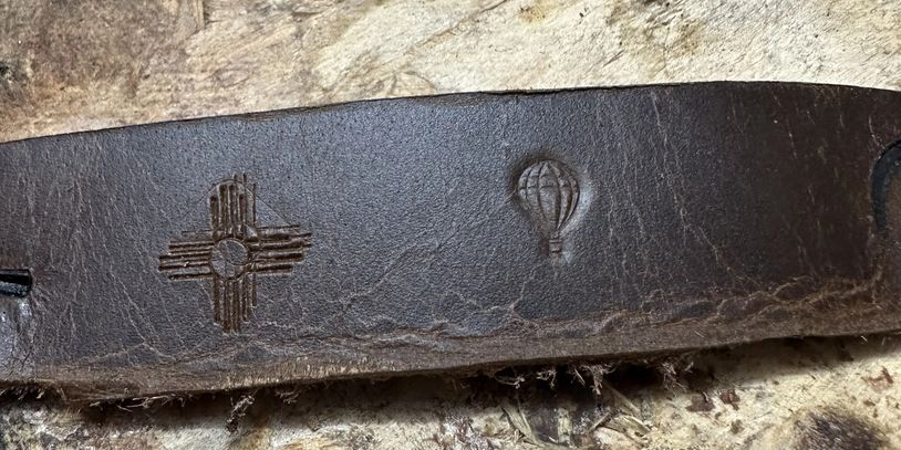 Local leather NATO straps in house.