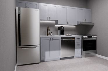 RTA WHITE SHAKER DOOR PANEL