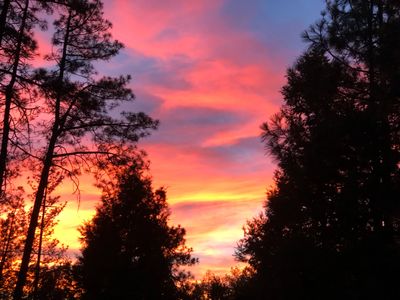 Spectacular Idyllwild sunset