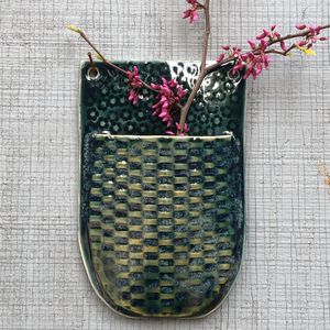 ceramic wall pocket