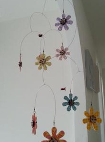 Mobile sculpture by Mina Koury Martin