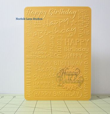 Bas Relief Collage Card by Mina Koury Martin