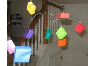 Mobile sculpture by Mina Koury Martin