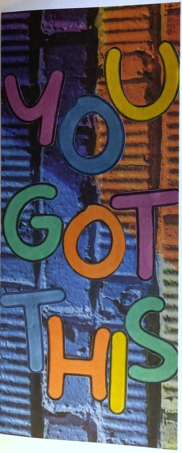 Collage Card by Mina Koury Martin