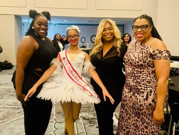 l-r:  Keisha Johnson - Fearless Dance Empire, Peyton Murrill, Ballerina FDE, Tracy Lightner, Creator