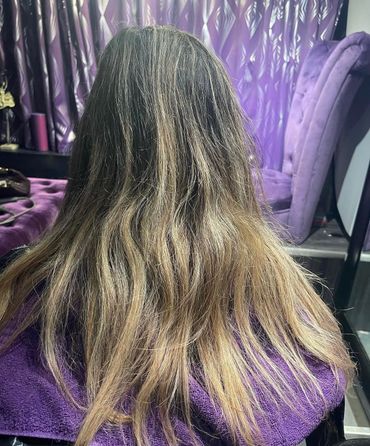 balayage hair