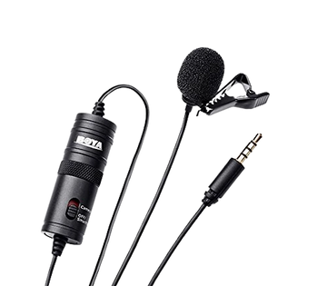BOYA BY-M1 Omnidirectional lavalier condenser microphone with 20ft audio cable