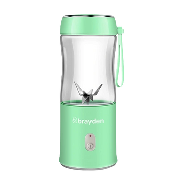 Brayden Fito Gym Portable Smoothie Blender 4000 mAh Battery 7.4V Motor 400ml Tritan Jar (Mint)