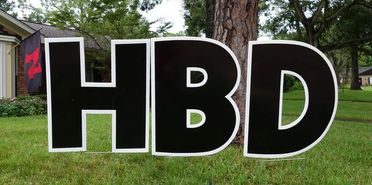 Happy Birthday Set - Black