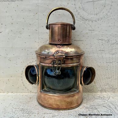antique ships lantern ship lamp brass combination navigation lantern classic yacht launch