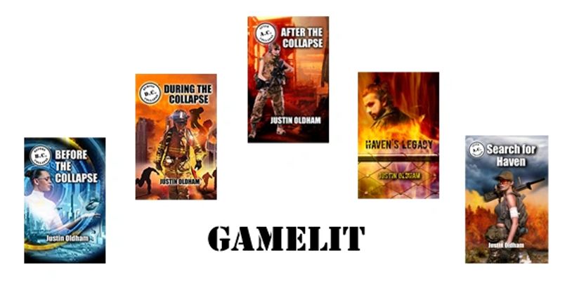 GameLit covers and text