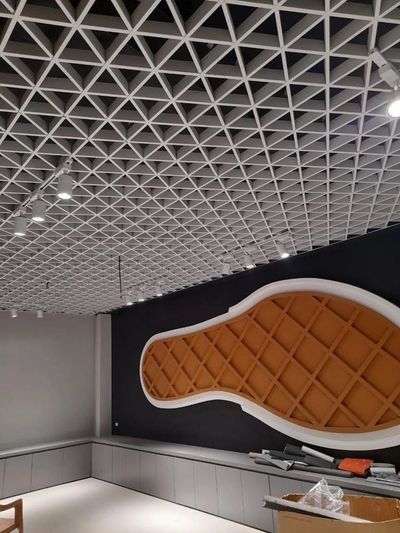 Triangle Open Cell Ceiling System