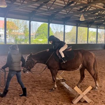 Children horsemanship and horseback riding lessons  Cleveland NC.  Program focused on safety