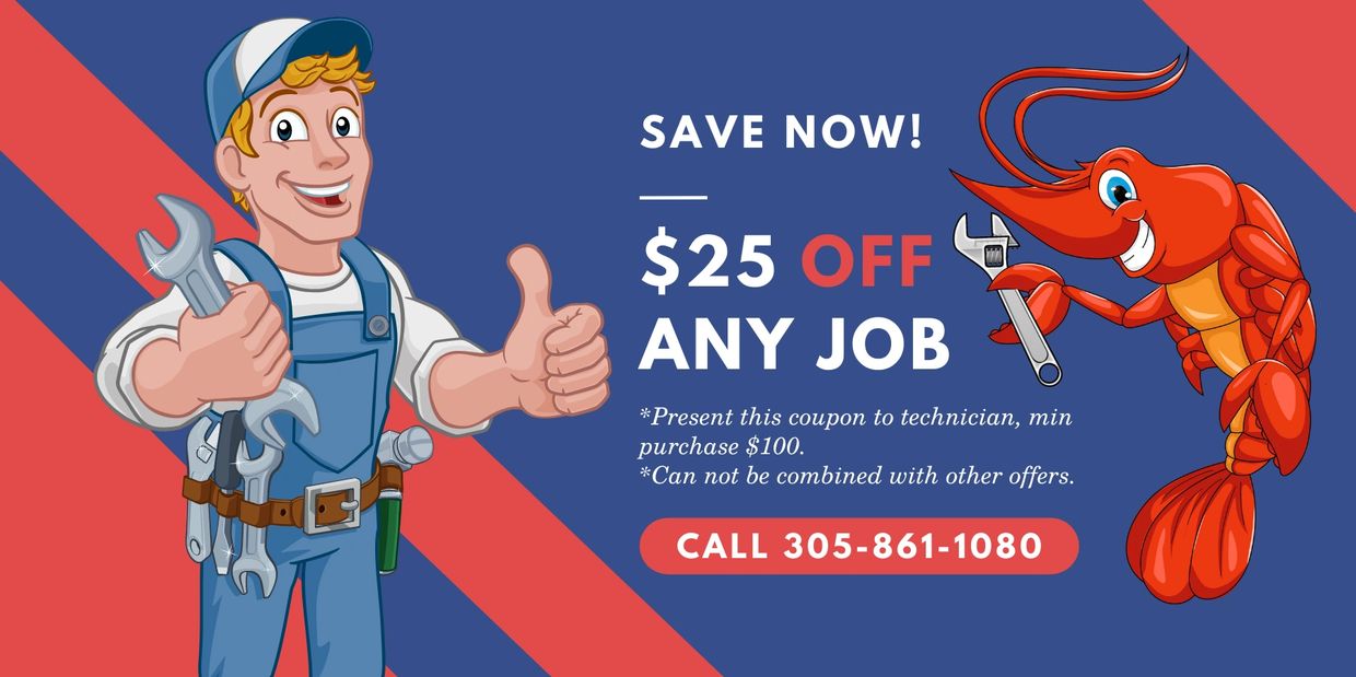 Save money with a Coupon for Emergency Plumbing Services in Miami by New England Plumbing
