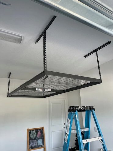 We can install ceiling racks with precise efficiency!