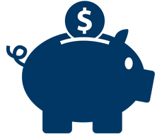 money in a piggy bank