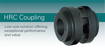 Taper Lock® bushes, and offering quick alignment, the semi-elastic general purpose HRC coupling